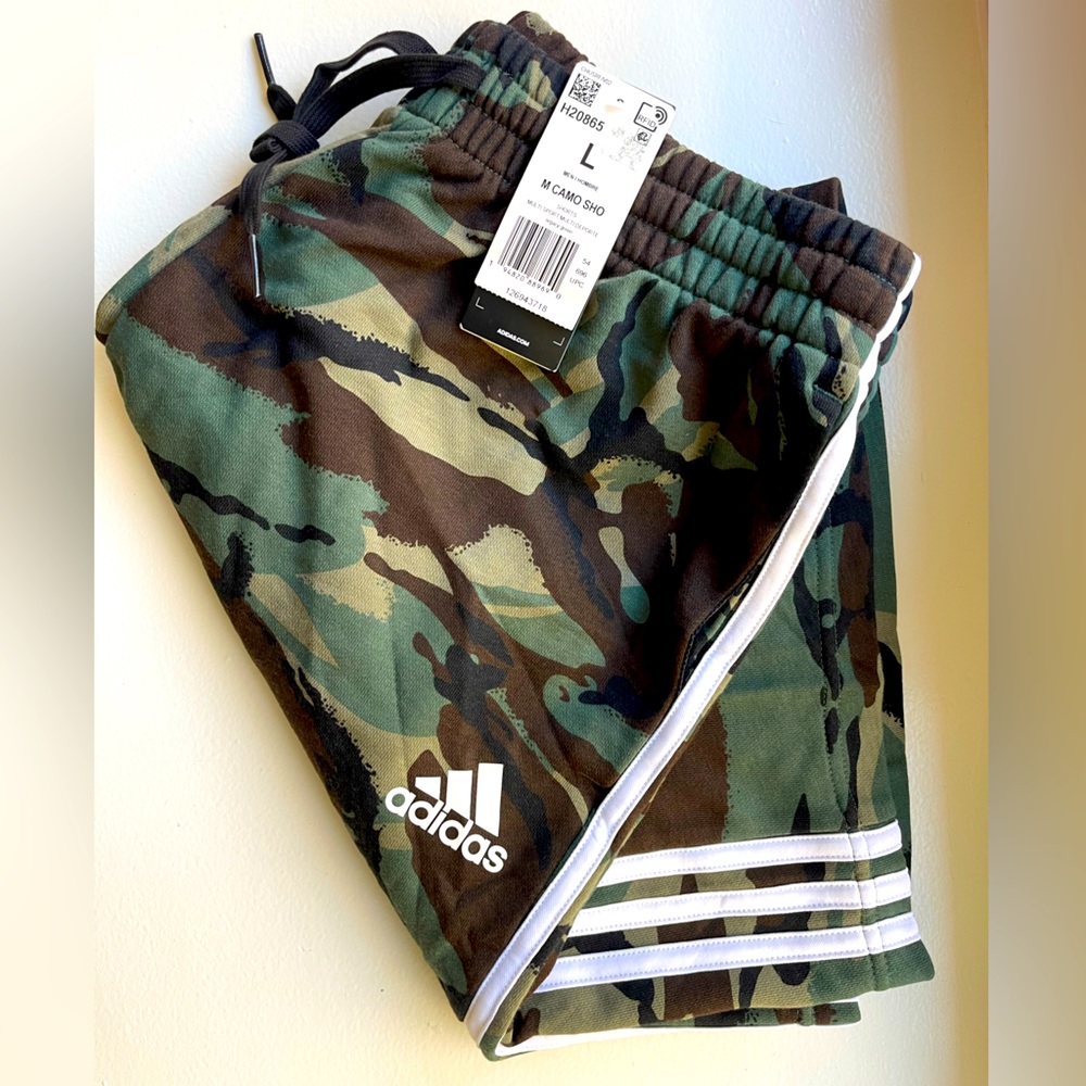 Mens adidas camo shorts